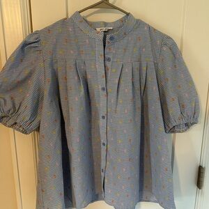 GeeGee Blue Blouse